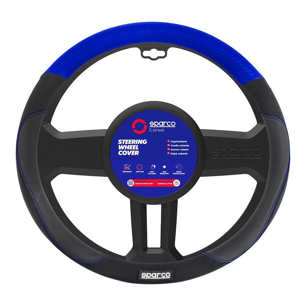 products/1205/navlaka volana za auto sparco.jpg - SPARCO NAVLAKA VOLANA 122BL - Xenon Svetla Beograd